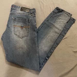 Men’s Guess Medium Rise Skinny Jeans